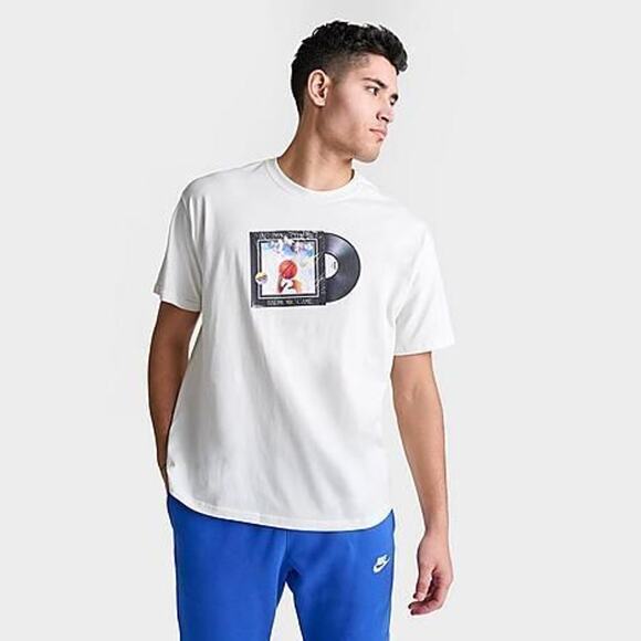 Nike Men's Max90 Basketball T-Shirt - Summit White - Picture 1 of 1